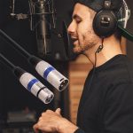 1 m 3-Pin-XLR-Stecker auf XLR-Buchse, abgeschirmtes Mikrofonkabel, Mikrofon-Audiokabel, Length: 1m (Blue) – Bild 7