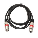 1,8 m 3-polige XLR-Stecker auf XLR-Buchse MIC Shielded Cable Microphone Audio Cord – Bild 3