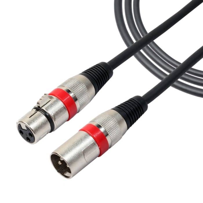 3 m 3-poliges XLR-Stecker-zu-XLR-Buchse MIC Shielded Cable Microphone Audio Cord – Bild 1