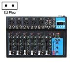 F7 Home 7-Kanal-Bluetooth-USB-Reverb-Mixer, EU-Stecker, F7 EU Plug