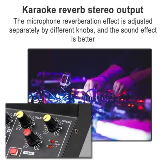 AQA 8-Kanal-Mixer-Mikrofoneffektor – Bild 5