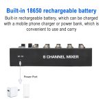 AQA 8-Kanal-Mixer-Mikrofoneffektor – Bild 6