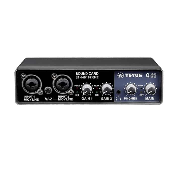 MCP0278B.jpg TEYUN Q-22 USB-Computer, kostenloses Srive-Mikrofon, externe Soundkarte, Q-22 – Bild 1