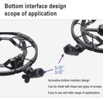 TEYUN T8 Live-Mikrofon-Metallstoßfeste Halterung, T8 – Bild 4