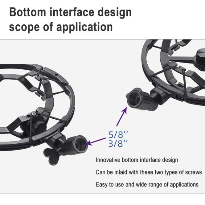 TEYUN T9 Live-Mikrofon, stoßfeste Metallhalterung, T9 – Bild 4