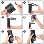 TEYUN PS-4x3 Kondensatormikrofon U-förmige Ausblasabdeckung Desktop-Halterung Audio-Zubehörclip, PS-4 – Bild 7