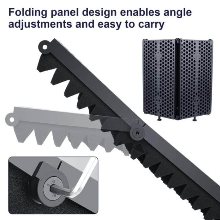 TEYUN S5 Mikrofon-Schallschutzabdeckung, winddichtes und schallabsorbierendes Zubehör, S5 – Bild 5