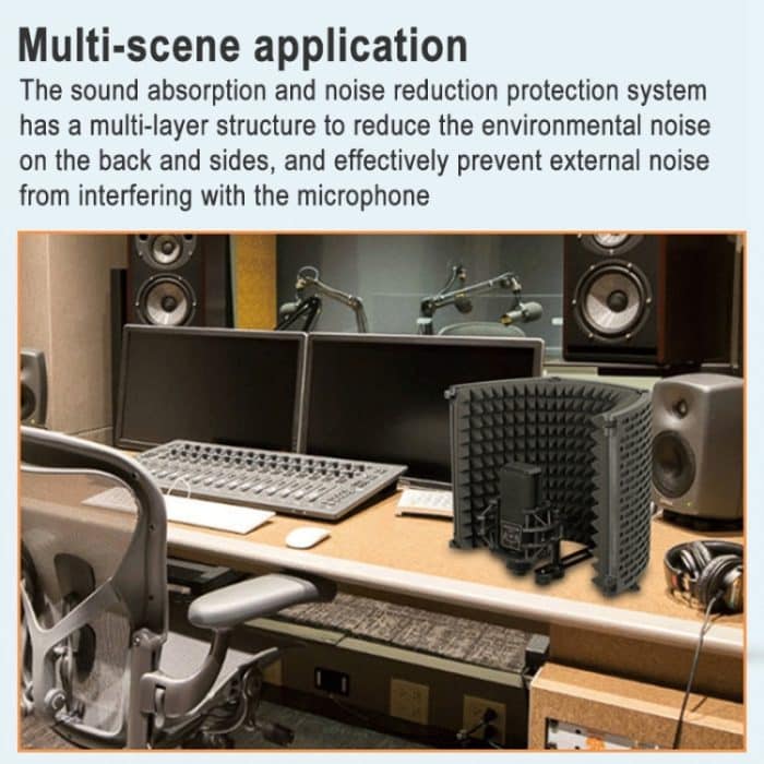 H-3 Mikrofon-Schallschutzabdeckung, Windschutzscheiben-Rauschunterdrückungshalterung, H-3 – Bild 4