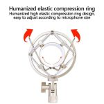 46-mm-Mikrofon-Stoßdämpferhalterung aus Kunststoff, 46mm – Bild 3