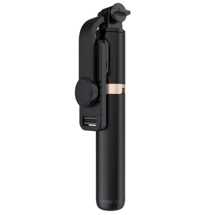Q03 Bluetooth-Fernbedienung Stativ Selfie Stick Telefonhalter, Q03 (Black), Q03 (White)