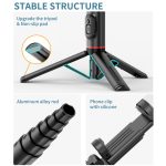 Q12s Bluetooth-Fernbedienung, drehbarer Fülllicht-Stativ, Selfie-Stick – Bild 3