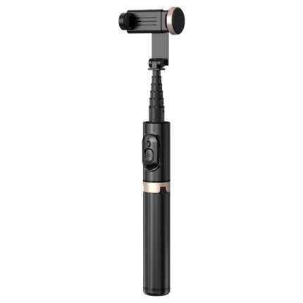Q12 Hidden Design Verstärkter Bluetooth-Fernbedienungs-Stativ-Selfie-Stick, Q12 (Black), Q12s (Pink), Q12 (White)