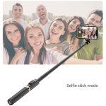 Q12 Hidden Design Verstärkter Bluetooth-Fernbedienungs-Stativ-Selfie-Stick, Q12 (Black), Q12s (Pink), Q12 (White) – Bild 6