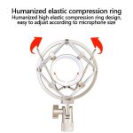 5 Stück Kondensatormikrofon 46 mm stoßfester Kunststoff-Halter – Bild 4