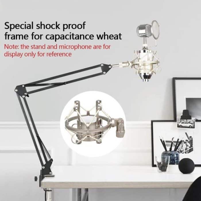 5 Stück Kondensatormikrofon 46 mm stoßfester Kunststoff-Halter – Bild 6