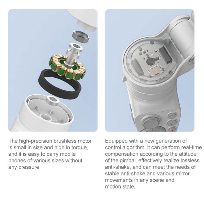 FEIYUTECH Vimble 3 SE Handstabilisator Intelligenter Drei-Achsen-Nachfolge-Anti-Shake-Gimbal – Bild 5