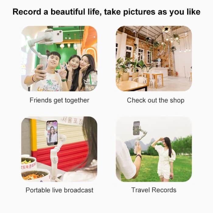 FEIYUTECH Vimble 3 SE Handstabilisator Intelligenter Drei-Achsen-Nachfolge-Anti-Shake-Gimbal – Bild 7