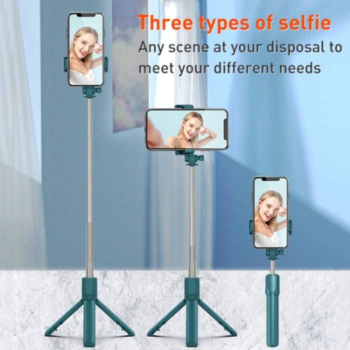 R1 Multifunktionaler Bluetooth-Stativ-Selfie-Stick – Bild 4