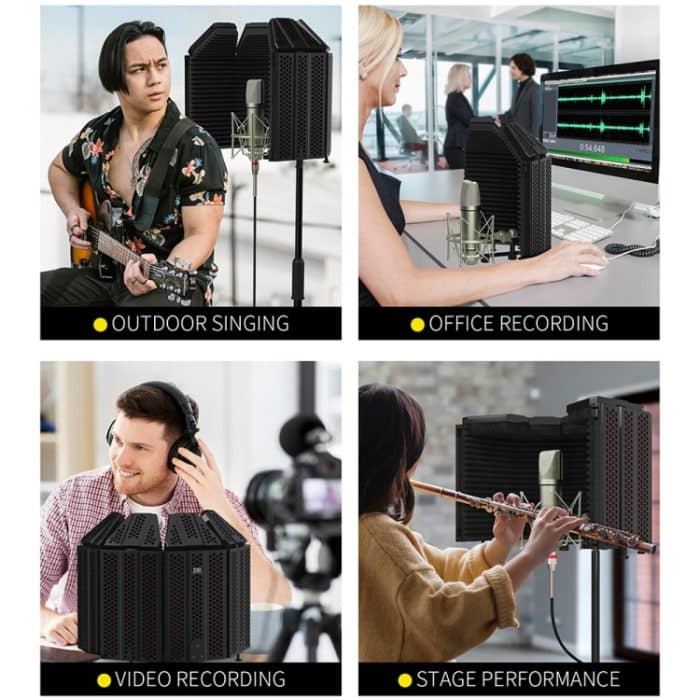 XTUGA BURNER Pro 5 Tür-Aufnahmemikrofon-Isolationsschild – Bild 11