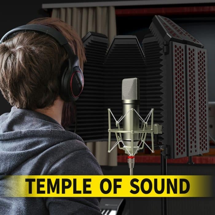 XTUGA BURNER Pro 5 Tür-Aufnahmemikrofon-Isolationsschild – Bild 5