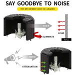 XTUGA BURNER Pro 5 Tür-Aufnahmemikrofon-Isolationsschild – Bild 8