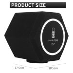 XTUGA Mikrofon-Windschutz, Pop-Filter, Isolationskugel – Bild 3