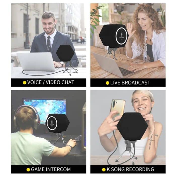 XTUGA Mikrofon-Windschutz, Pop-Filter, Isolationskugel – Bild 10