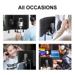 XTUGA P73 Faltbarer Aufnahmemikrofon-Isolationsschutz – Bild 11