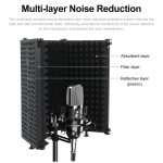 XTUGA P75 Faltbarer Aufnahmemikrofon-Isolationsschutz – Bild 5