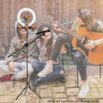 XTUGA UL-03 Live Light Tripod Lift Bodenmikrofonständer – Bild 9