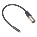 TC227K17-03 3,5 mm weibliches zu XLR-männliches Audiokabel, Länge: 0,3 m