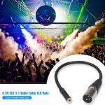 TC227K18-03 3,5 mm weibliches zu XLR-weibliches Audiokabel, Länge: 0,3 m – Bild 6