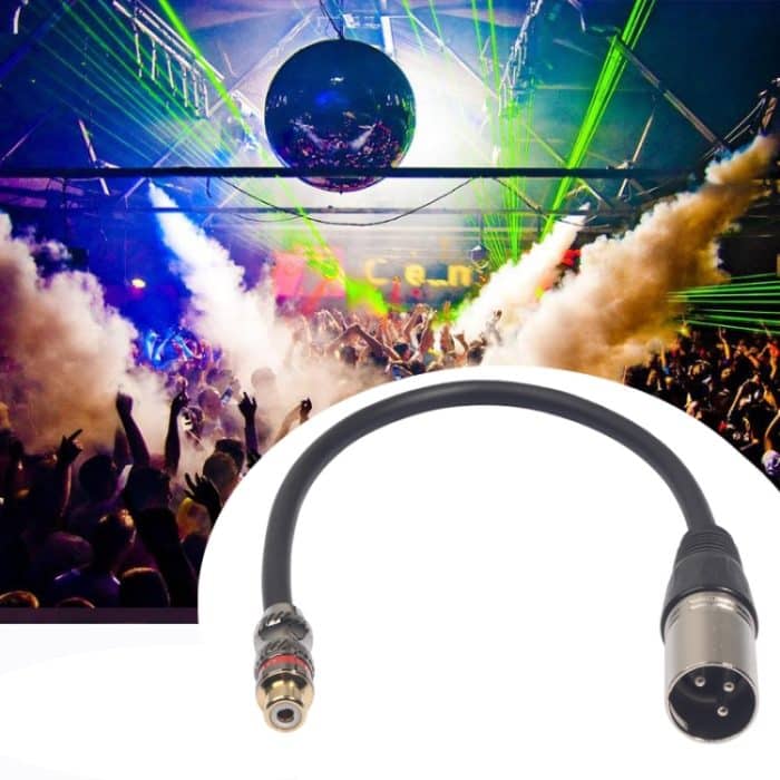 TR026K17-03 Cinch-Buchse auf XLR-Stecker, Länge: 0,3 m – Bild 5