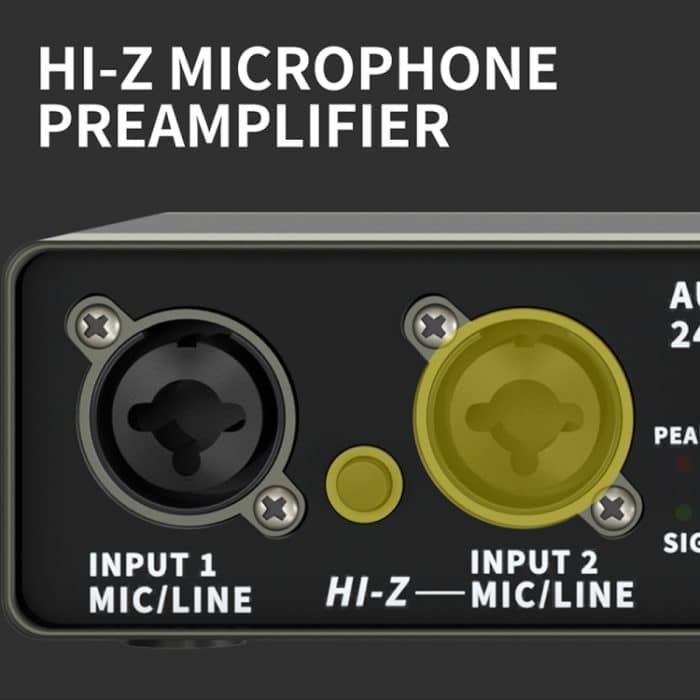 XTUGA E22 Audio Interface Professionelle Soundkarte – Bild 13