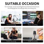 XTUGA E22 Audio Interface Professionelle Soundkarte – Bild 14