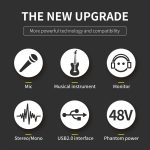 XTUGA E22 Audio Interface Professionelle Soundkarte – Bild 6