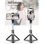 L02 100 cm multifunktionaler, verstellbarer Bluetooth-Selbstauslöser-Stativ-Selfie-Stick – Bild 5