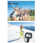 L02 100 cm multifunktionaler, verstellbarer Bluetooth-Selbstauslöser-Stativ-Selfie-Stick – Bild 10