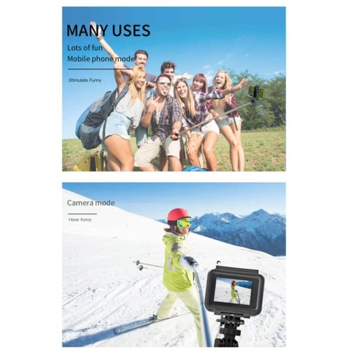 L02 100 cm multifunktionaler, verstellbarer Bluetooth-Selbstauslöser-Stativ-Selfie-Stick – Bild 10