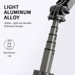 L08 Verstellbarer Gimbal stabilisiert den Bluetooth-Selbstauslöser-Stativ-Selfie-Stick – Bild 8