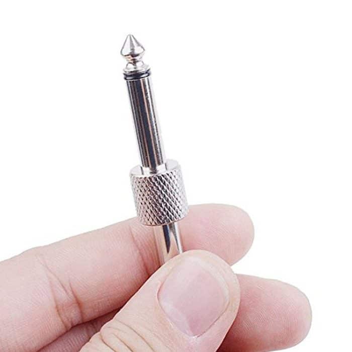 6,35 mm 1/4 Zoll Stecker auf Stecker Gitarren-Effektpedal-Anschluss, elektrischer Pedalboard-Adapter – Bild 4