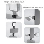 BEXIN PH-01 Desktop Live Broadcast Bracket 360 Phone Clamp Dual Cold Shoes Mount – Bild 13