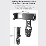 BEXIN PH-01 Desktop Live Broadcast Bracket 360 Phone Clamp Dual Cold Shoes Mount – Bild 5