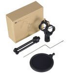 Yanmai PS-3 Mini tragbares Mikrofon Anti-Netzwerk stoßfester Desktop-Ständer – Bild 8