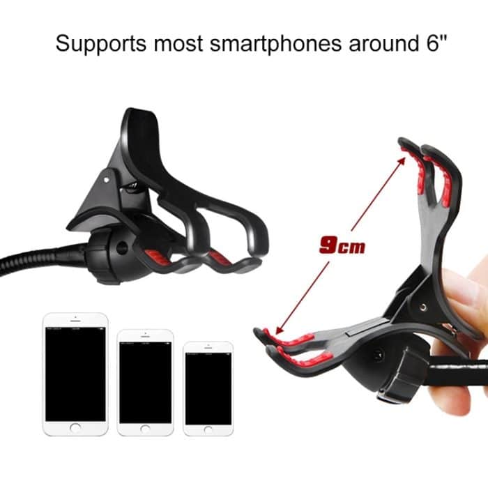 RODD NB-108 Karaoke Telefon Mikrofon Stativ Scherenarm Ständerhalter, Für Studioaufnahmen, Live-Übertragungen, Live-Shows, KTV usw. – Bild 7