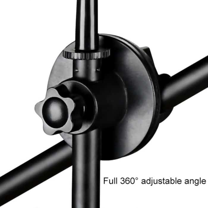 RODD NB-108 Karaoke Telefon Mikrofon Stativ Scherenarm Ständerhalter, Für Studioaufnahmen, Live-Übertragungen, Live-Shows, KTV usw. – Bild 8