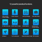 J-06 1.0MP Wireless Wifi IP IR-Kamera für den Innen- und Außenbereich, Unterstützung für Infrarot-Nachtsicht / Bewegungserkennung / TF-Karte (max. 64 GB), IR-Entfernung: 50 m – Bild 12