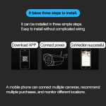 J-06 1.0MP Wireless Wifi IP IR-Kamera für den Innen- und Außenbereich, Unterstützung für Infrarot-Nachtsicht / Bewegungserkennung / TF-Karte (max. 64 GB), IR-Entfernung: 50 m – Bild 13