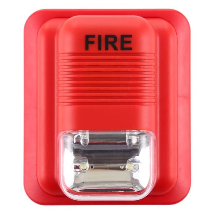 Sound-Light Feueralarm Warnung Blitzhorn Alarm Sicherheitssystem Sensor – Bild 1