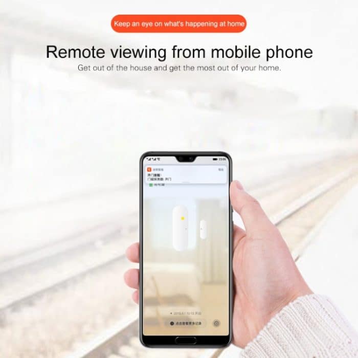 DY-MC400A WiFi Smart Linkage Haustür- und Fensterdetektor, Unterstützung für Sprachsteuerung und APP-Fernbedienung – Bild 6